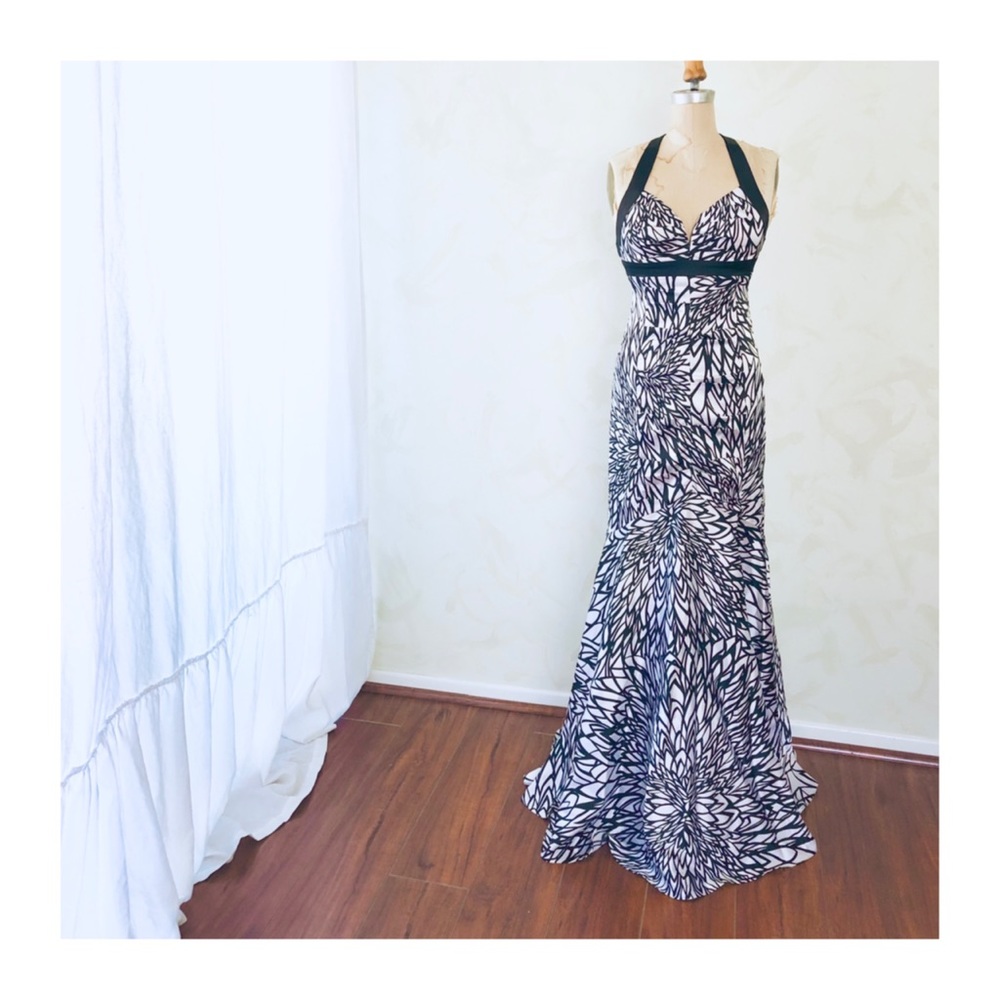 Black and White Dress